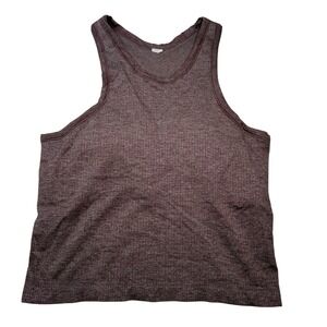 Womens Street Cropped Racerback Tank Espresso Brown See Photos For Size